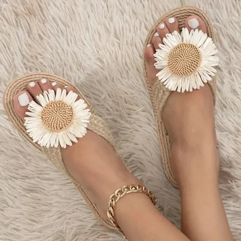 Chausson femme chanvre