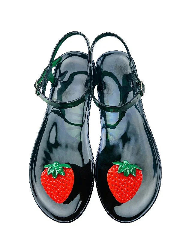 Sandales femme PVC fruitées