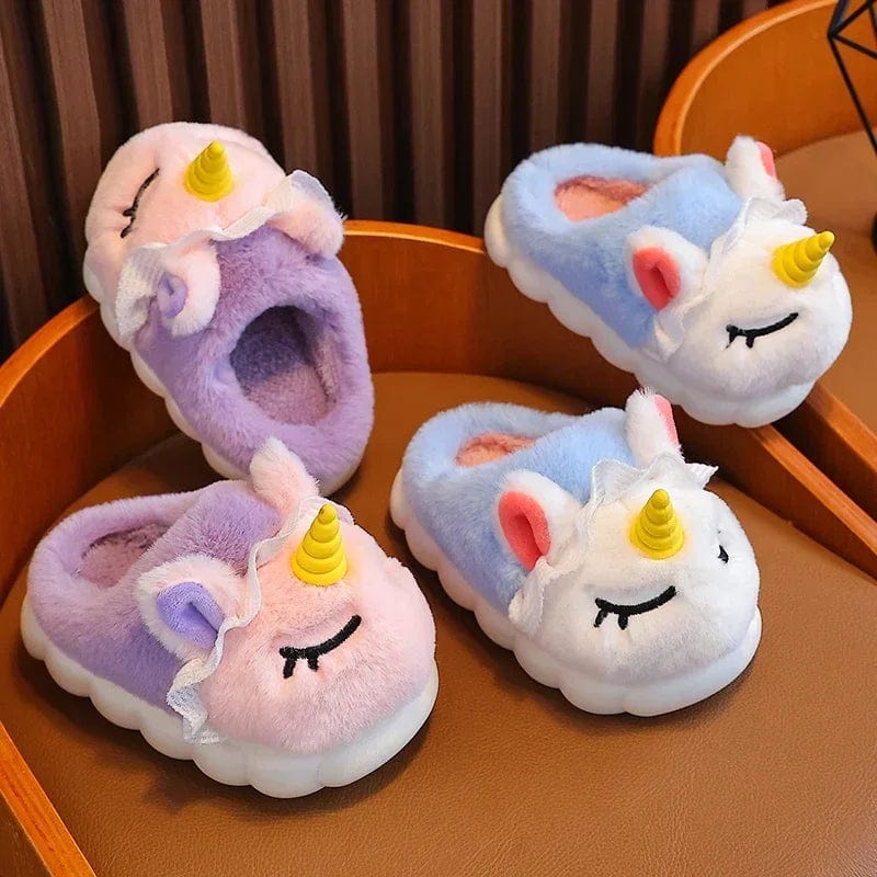 Chausson licorne enfant fille