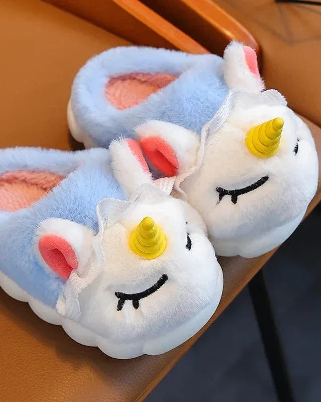 Chausson licorne enfant fille