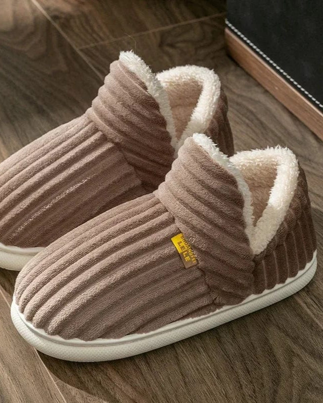 Chausson fourré homme