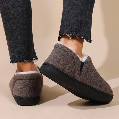 Chausson homme fourré