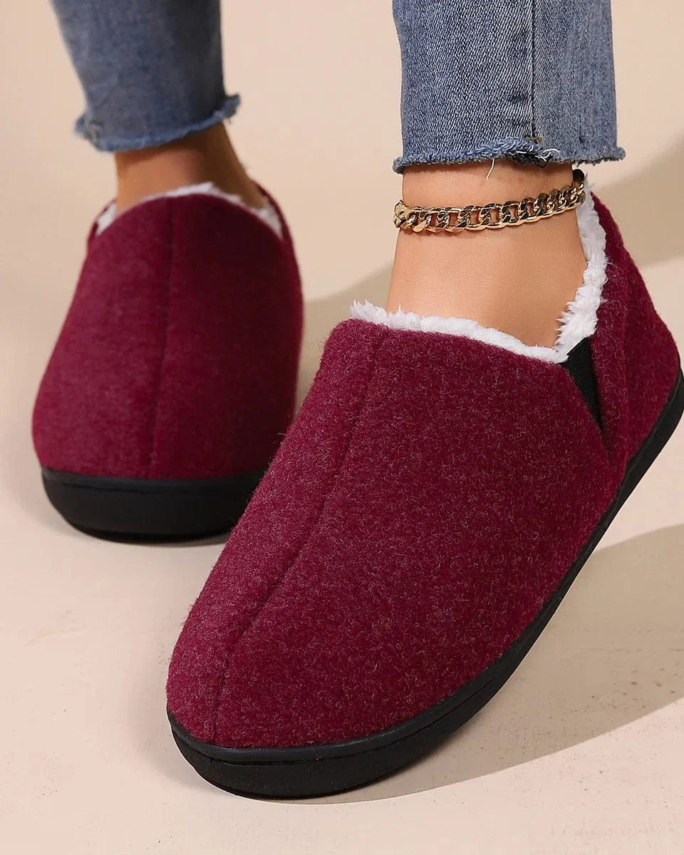 Chausson homme fourré