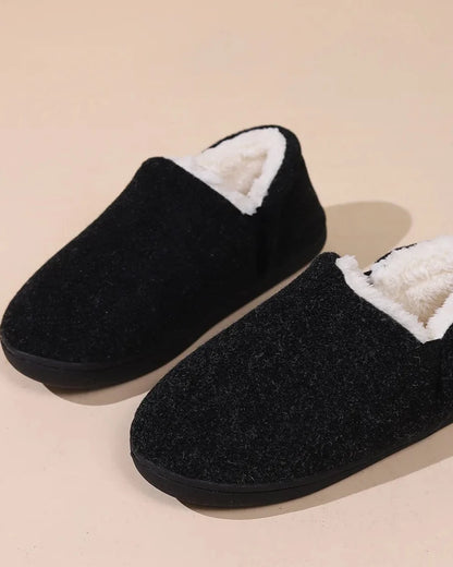 Chausson homme fourré