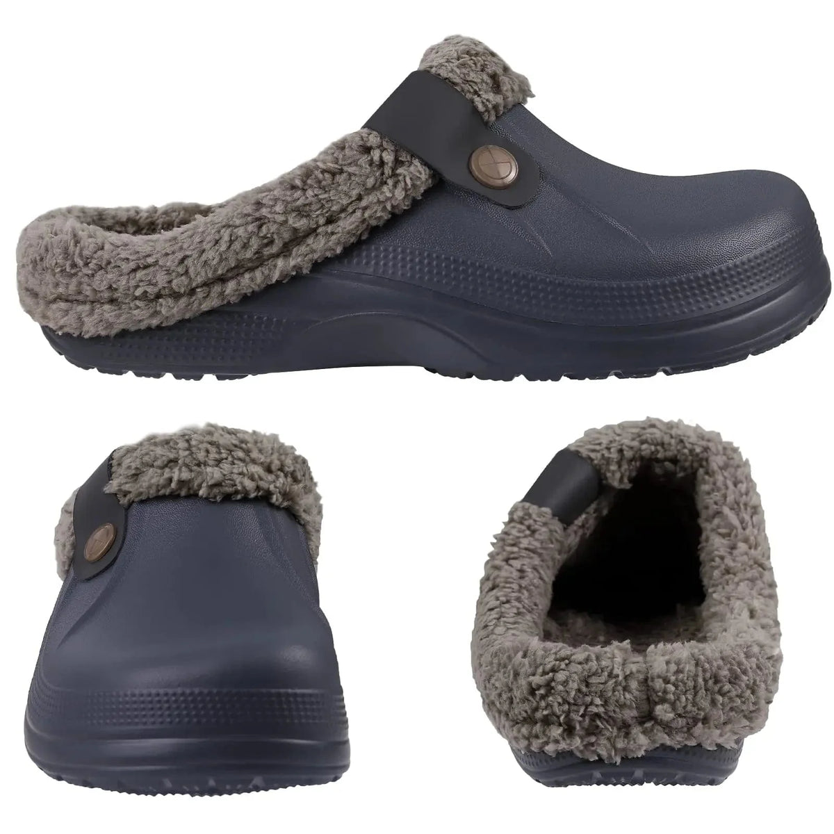 Sabots fourrés homme confort