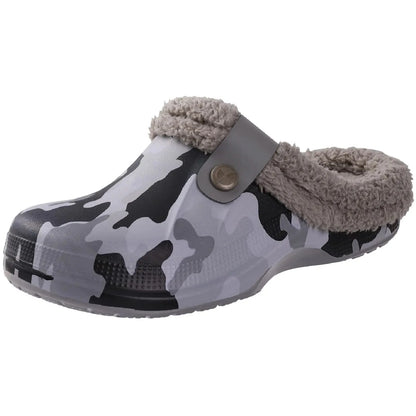 Sabots fourrés homme confort