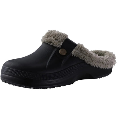 Sabots fourrés homme confort