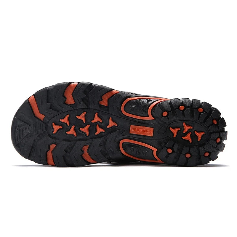 Tongs cuir pu homme