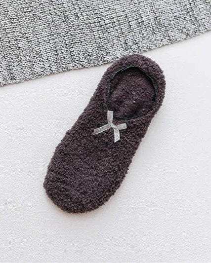 Chausson soquette femme