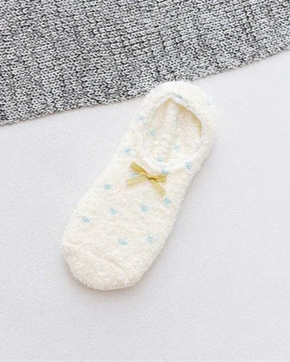 Chausson soquette femme