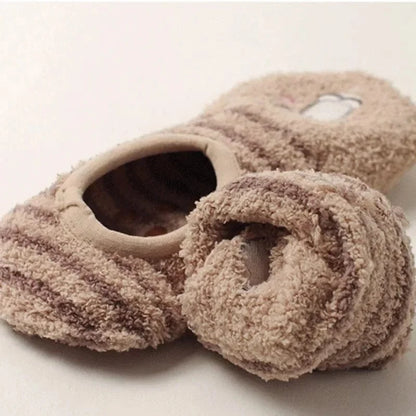 Chausson soquette femme