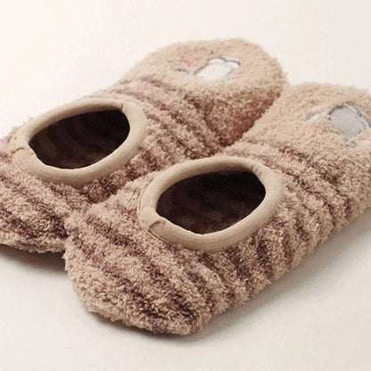 Chausson soquette femme