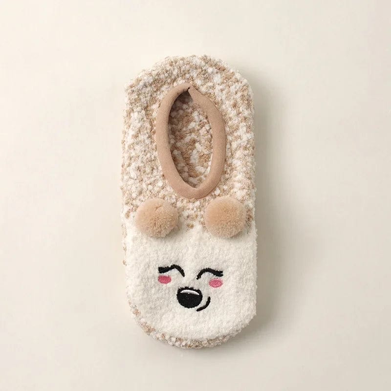 Chausson soquette femme