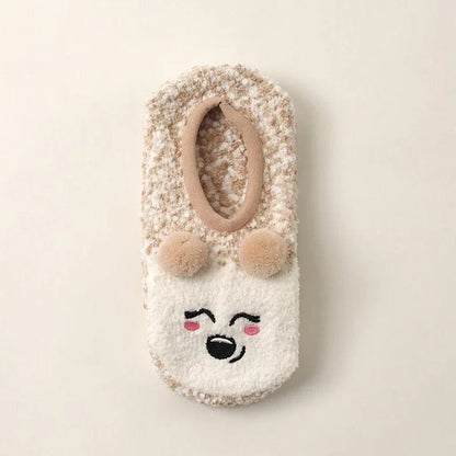 Chausson soquette femme