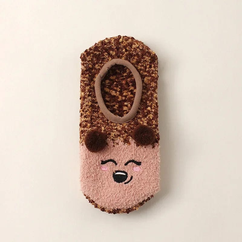 Chausson soquette femme