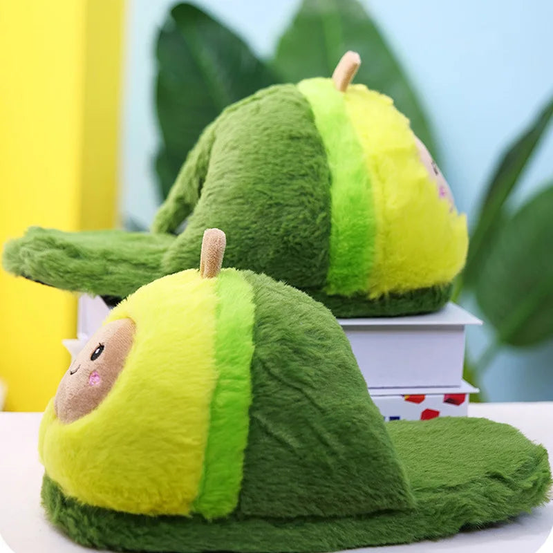 Chausson avocat coton femme