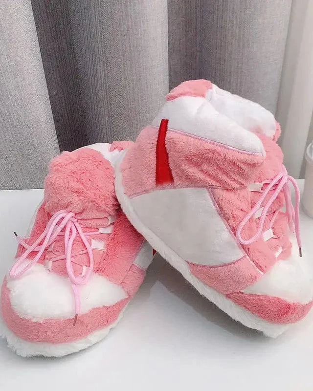Chausson basket femme