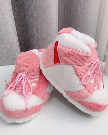 Chausson basket femme