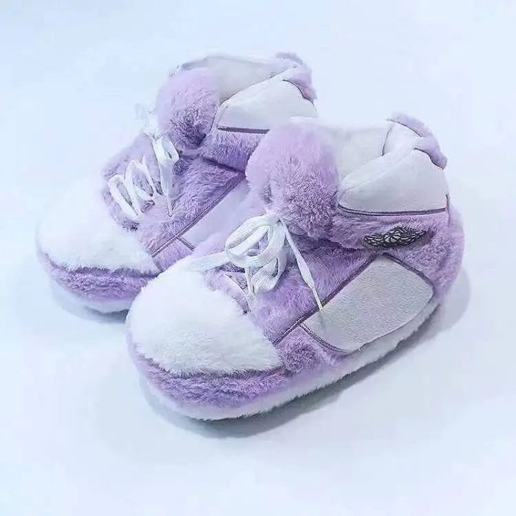 Chausson basket femme