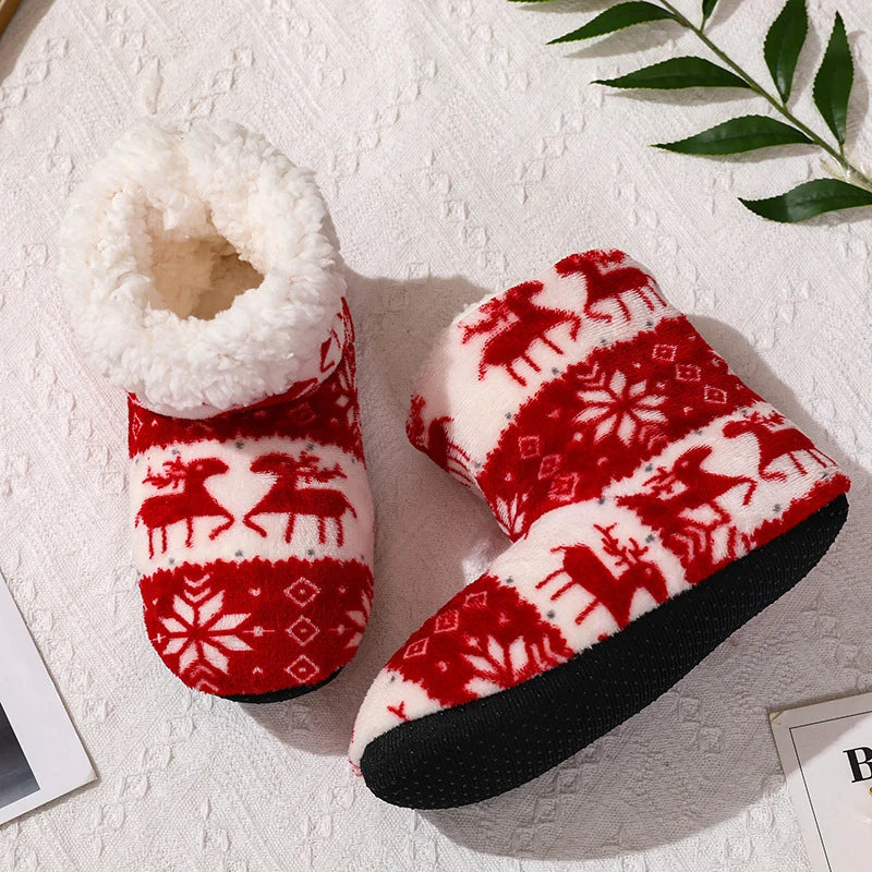 Chausson botte femme hiver