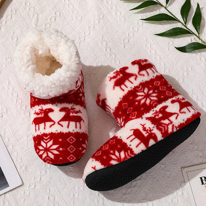 Chausson botte femme hiver