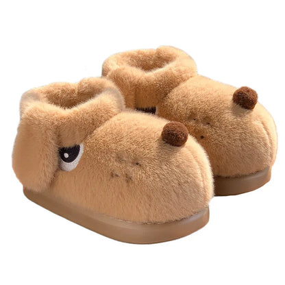 Chausson chien cartoon femme