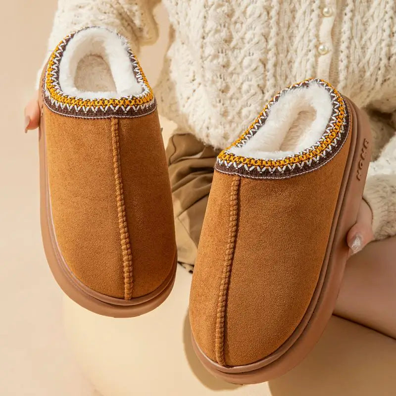 Chausson femme doublure chaude