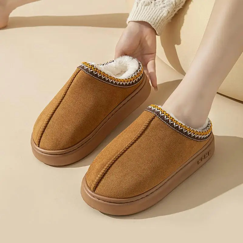 Chausson femme doublure chaude