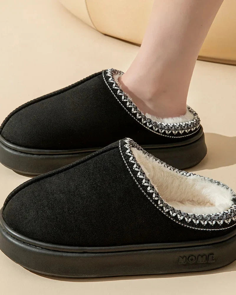Chausson femme doublure chaude