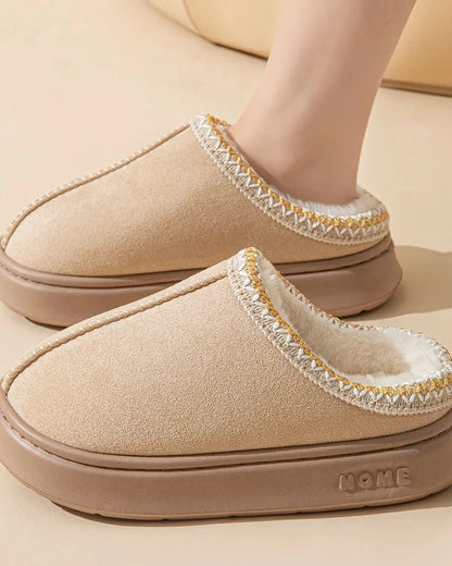 Chausson femme doublure chaude