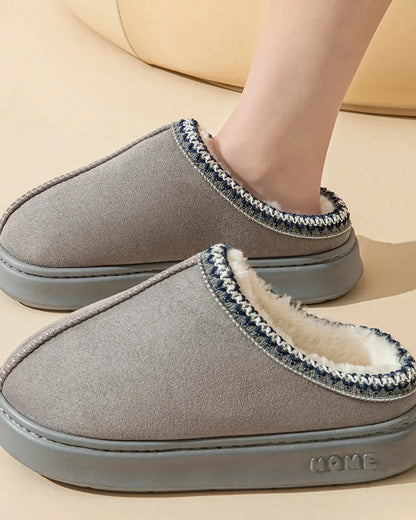 Chausson femme doublure chaude
