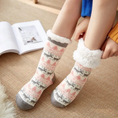 Chausson chaussette femme hiver