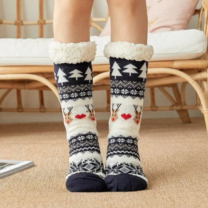 Chausson chaussette femme hiver