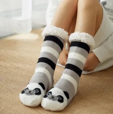 Chausson chaussette femme hiver