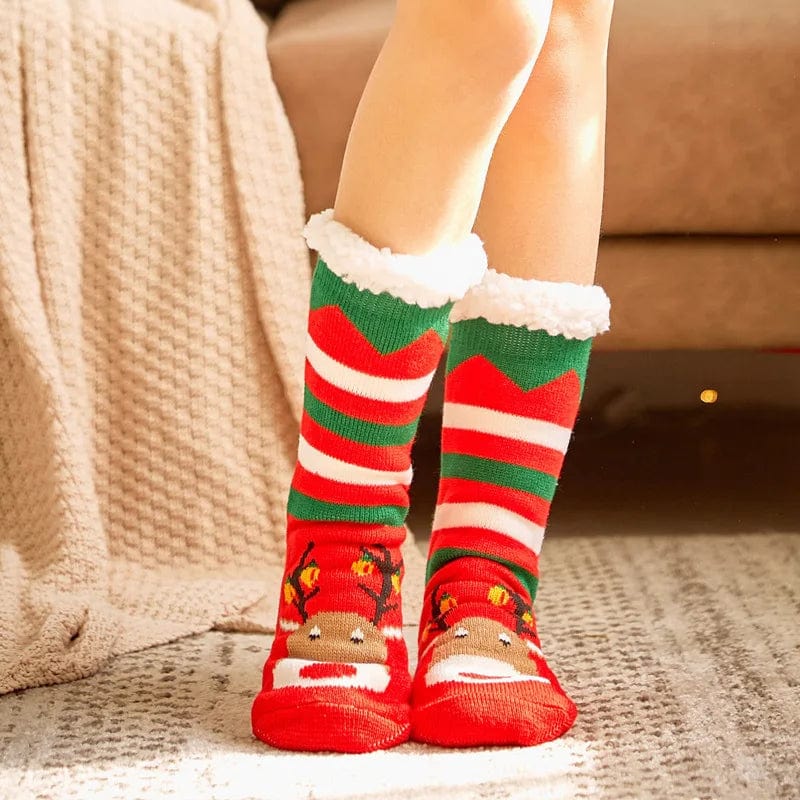 Chausson chaussette femme hiver