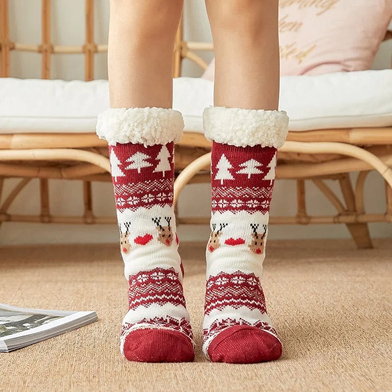 Chausson chaussette femme hiver