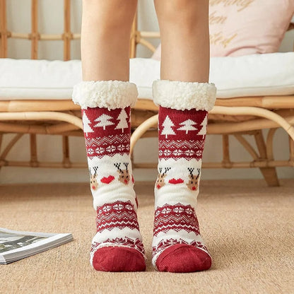 Chausson chaussette femme hiver