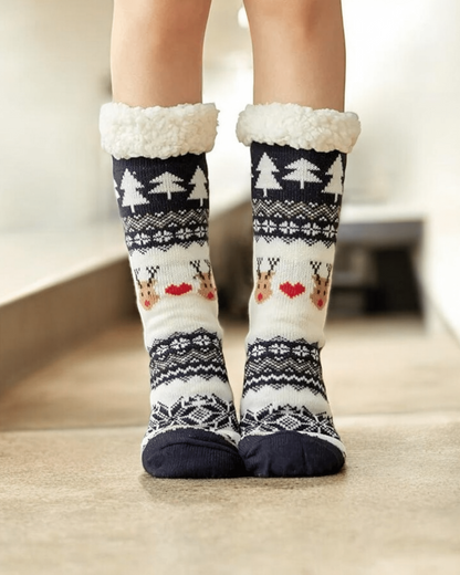 Chausson chaussette femme hiver