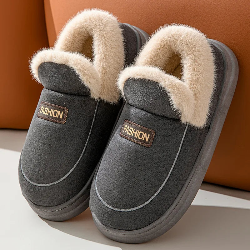 Chausson botte fourré femme