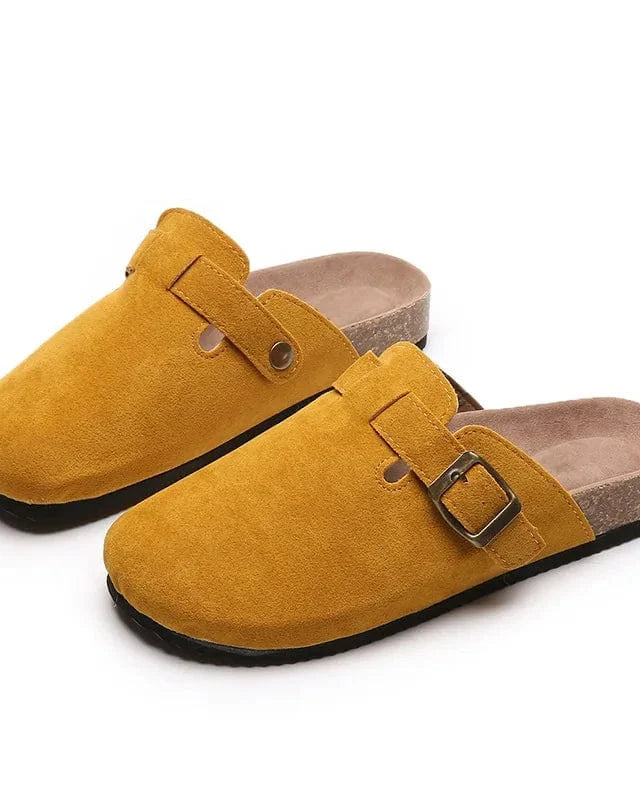 Chausson sabot daim