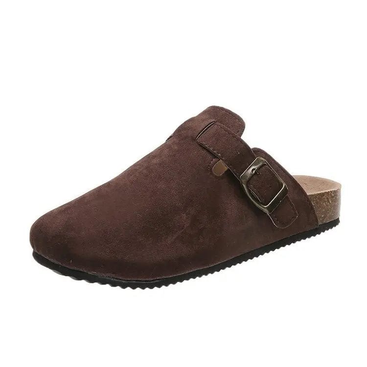 Chausson sabot daim