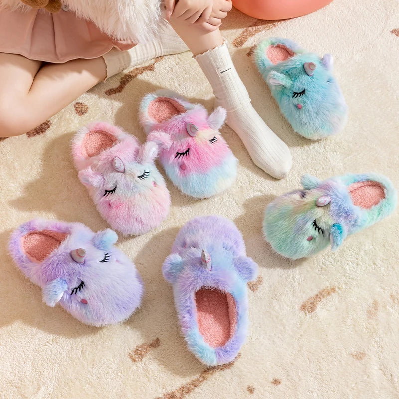 Chausson licorne femme hiver