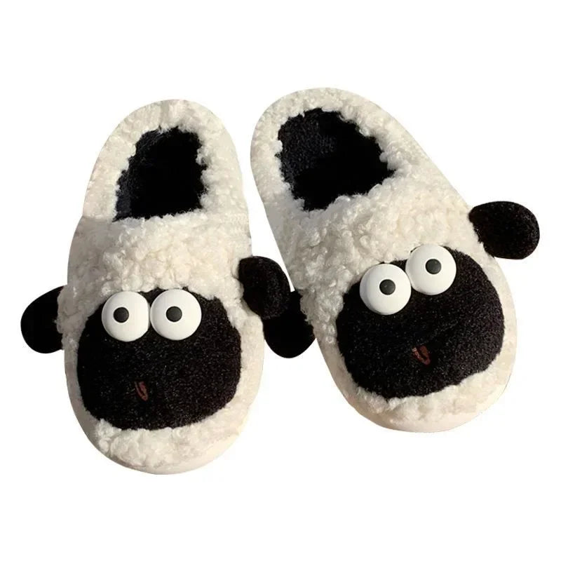 Chausson mouton femme
