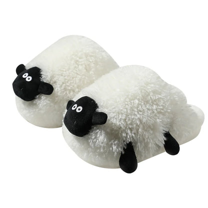 Chausson mouton femme