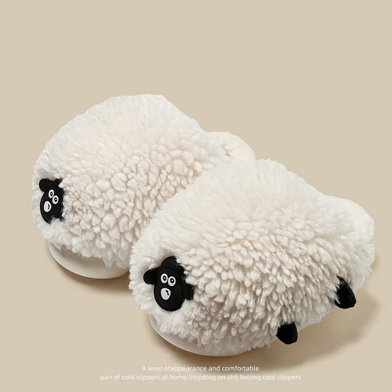 Chausson mouton femme