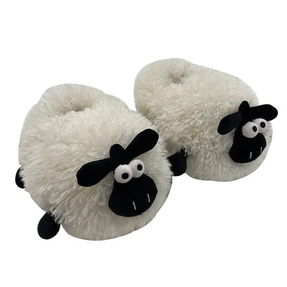 Chausson mouton femme