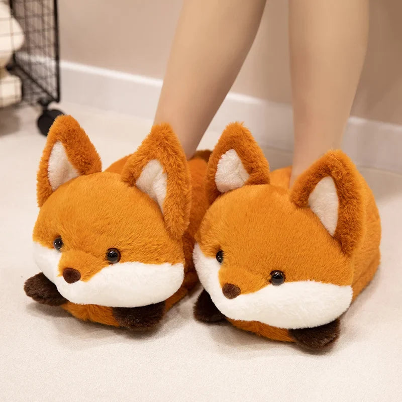 Chausson panda roux renard