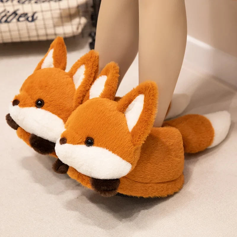 Chausson panda roux renard