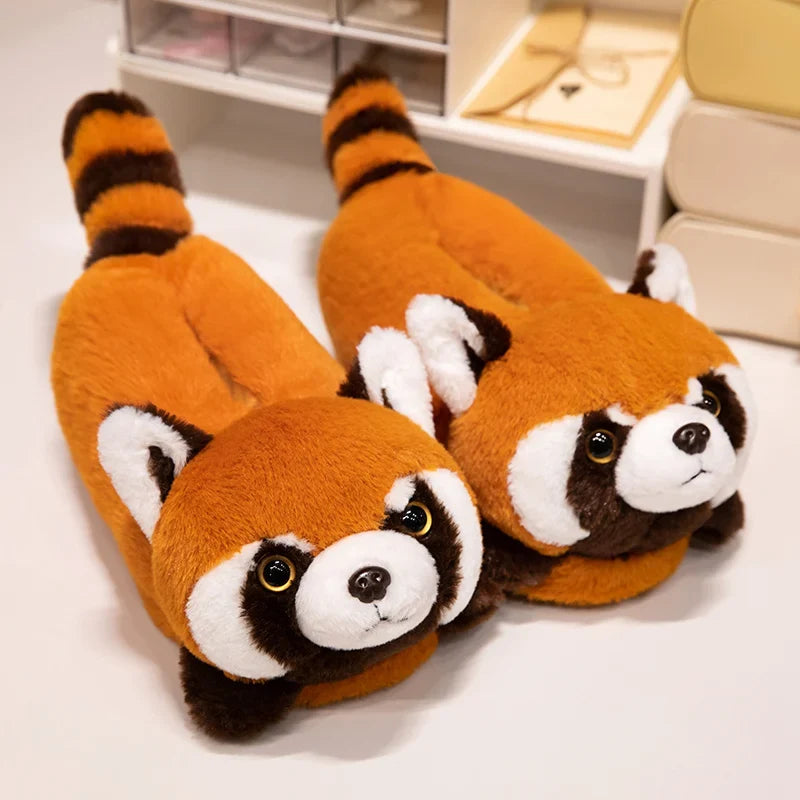 Chausson panda roux renard