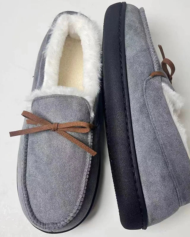 Chausson fausse fourrure unisexe